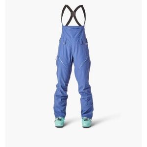 Flylow women’s Siren bib, medium, sapphire color, new with tags